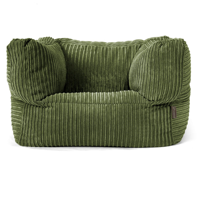 Albert Puff Sillón - Pana Clásica Bosque Verde 01