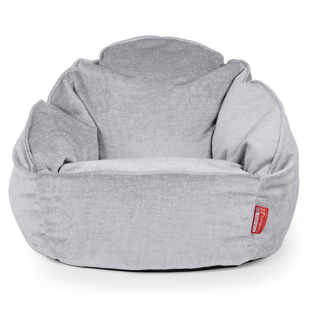 Puf Bubble - Chenille Gris 01