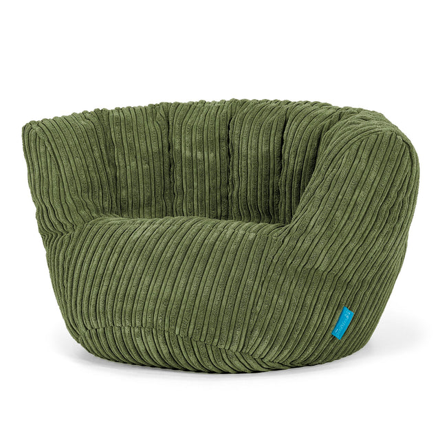Puf Charles Vintish Niños 2-6 años - Pana Clásica Bosque Verde 02