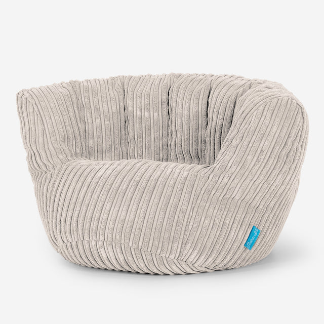 Puf Charles Vintish Niños 2-6 años - Pana Clásica Marfil 02