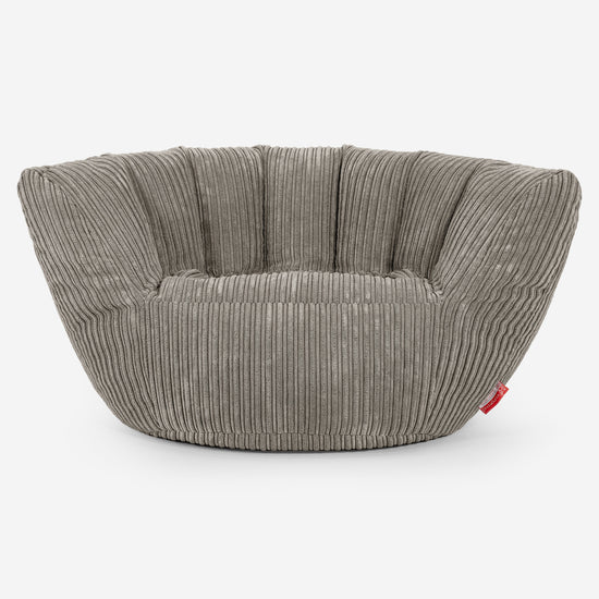 Puf Charles Vintish - Pana Clásica Visón 02