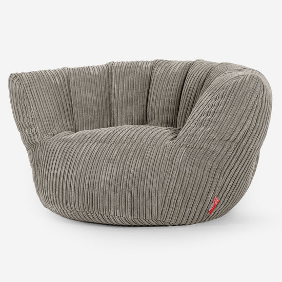 Puf Charles Vintish - Pana Clásica Visón 01