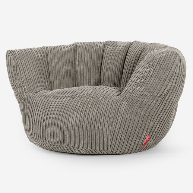 Puf Charles Vintish - Pana Clásica Visón 01