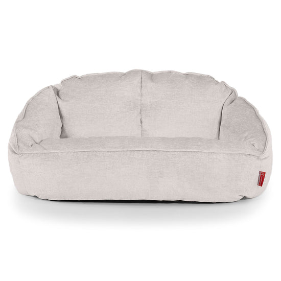 Puf Grande Bubble - Chenille Crema 01