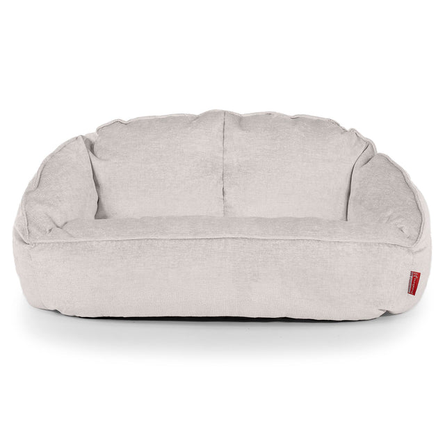 Puf Grande Bubble - Chenille Crema 01