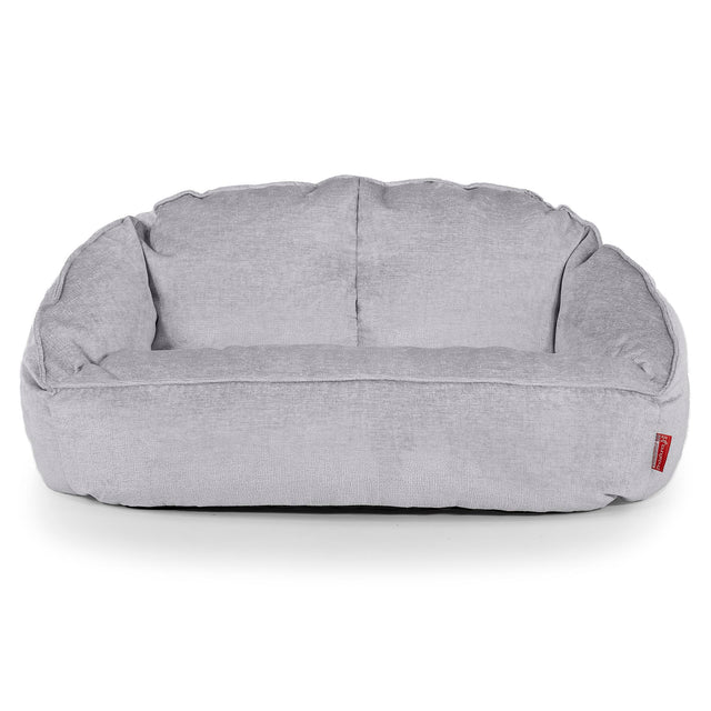 Puf Grande Bubble - Chenille Gris 01