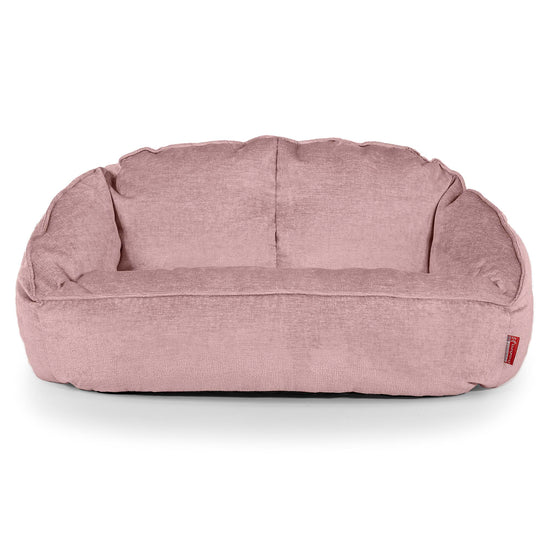 Puf Grande Bubble - Chenille Rosa 01