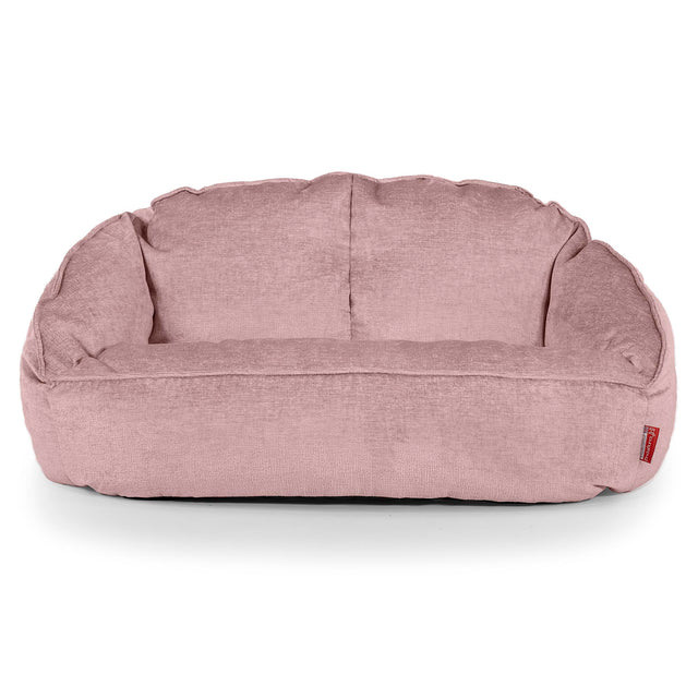 Puf Grande Bubble - Chenille Rosa 01
