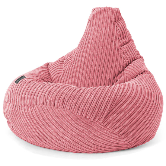 Puf Silla de Juego para Niños de 6 a 14 años - Pana Clásica Coral 03