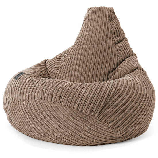 Puf Silla de Juego para Niños de 6 a 14 años - Pana Clásica Moca 03