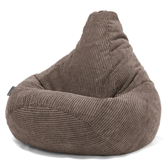 Puf Silla de Juego para Niños de 6 a 14 años - Pompón Chocolate 02