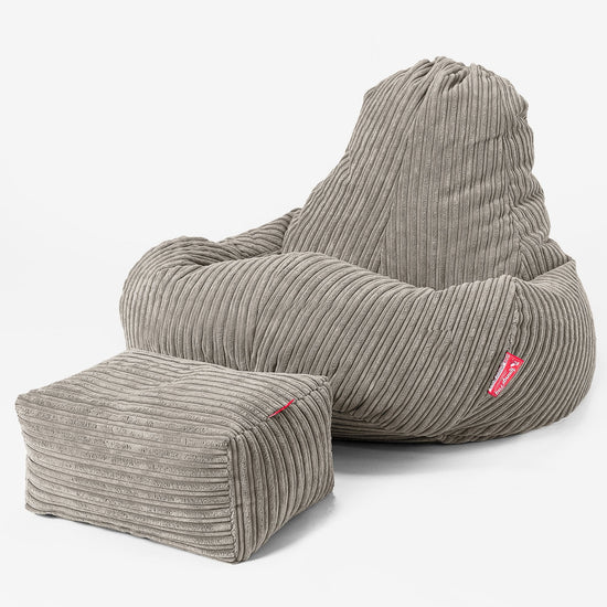 Puf Ultra Lux - Pana Clásica Visón 02