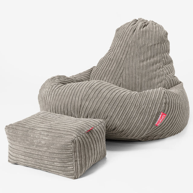 Puf Ultra Lux - Pana Clásica Visón 02