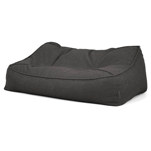 Puf Sillón Encorvado - Boucle Grafito_03
