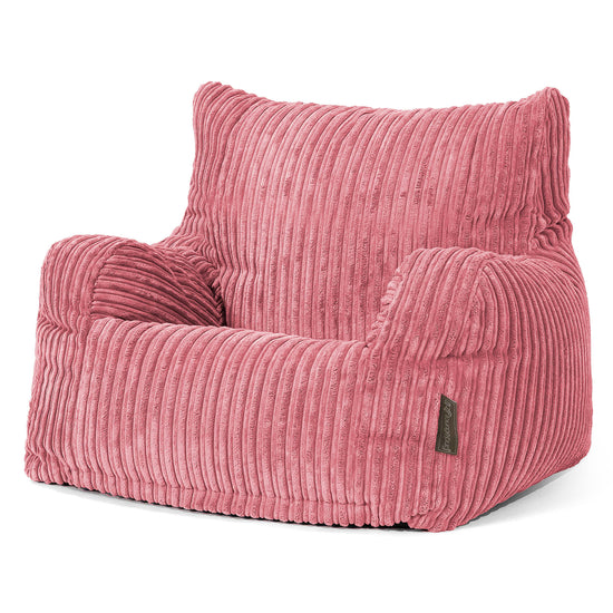 Sillón Puf Teens 6-14 años - Pana Clásica Coral 02
