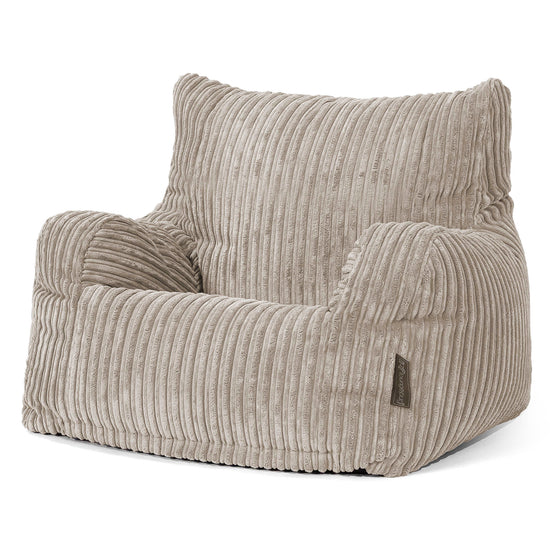 Sillón Puf Teens 6-14 años - Pana Clásica Visón 02