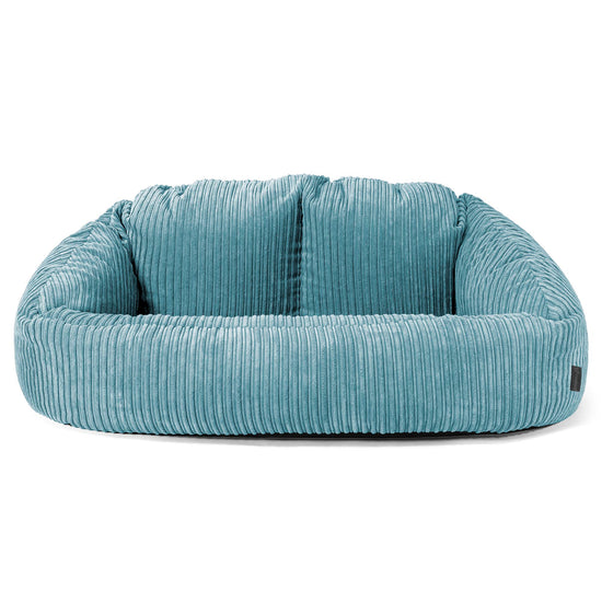 Sofá Gigante Bubble para Niños de 3 a 14 años - Pana Clásica Egeo Azul 03