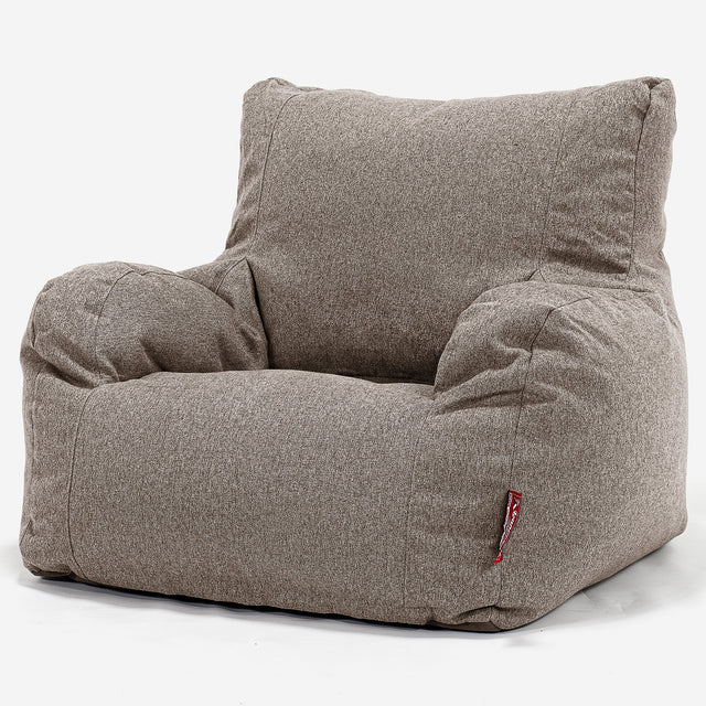 Puff Sillón - Lana de Interalli Galleta 01