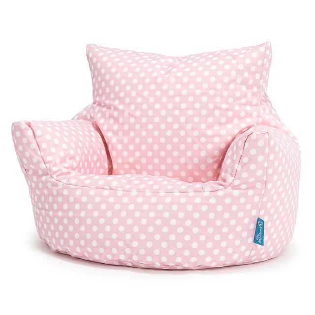 Puff Sillón para niños 1-3 años - Estampado Para Niños Rosa 01