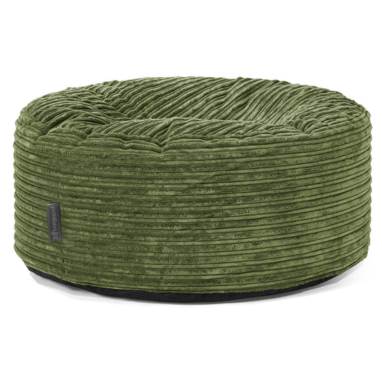 Puff Taburete - Pana Clásica Bosque Verde 01