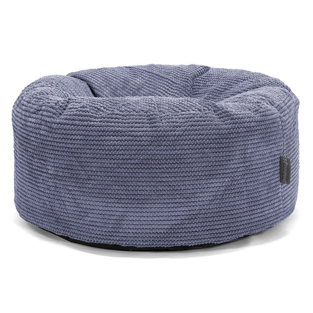 Puff Taburete - Pompón Morado 01