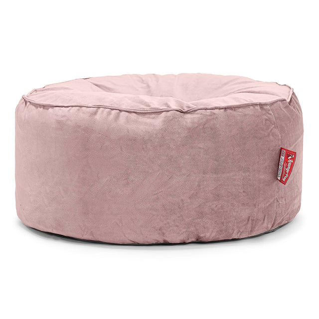 Puff Taburete - Terciopelo Rosa 01