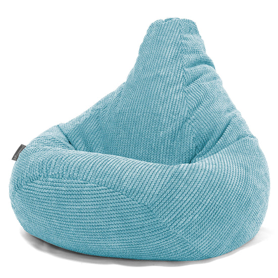 Silla De Juego Puf - Pompón Egeo Azul 02
