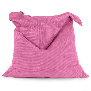 Puff Gigante Cama XL - Pompón Rosa