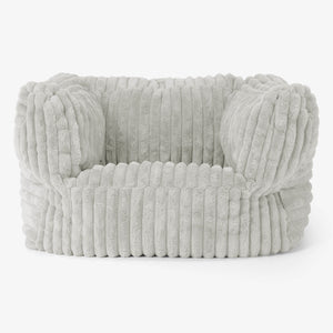 Albert Puff Sillón - Pana de Felpa Ultra Verde Salvia