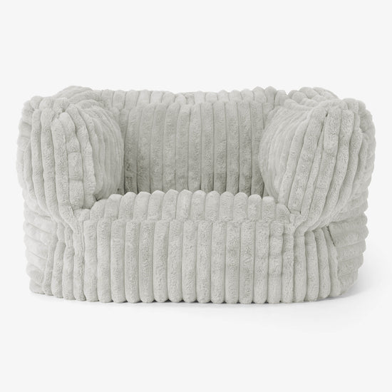 Albert Puff Sillón - Pana de Felpa Ultra Verde Salvia 01