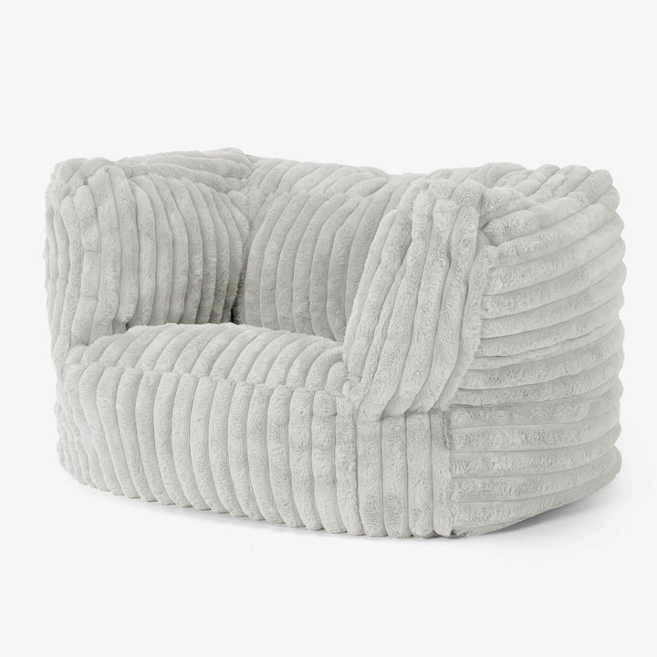 Albert Puff Sillón - Pana de Felpa Ultra Verde Salvia 03