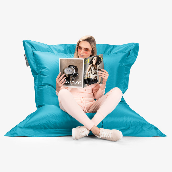 Puff Gigante Cama XXL - SmartCanvas™ Agua 05