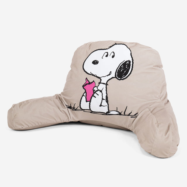 Charlie Brown y Snoopy Almohada de Lectura de Alto Soporte - Lectura 01