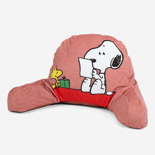 Charlie Brown y Snoopy Almohada de Lectura de Alto Soporte - Snoopy y Emilio 01