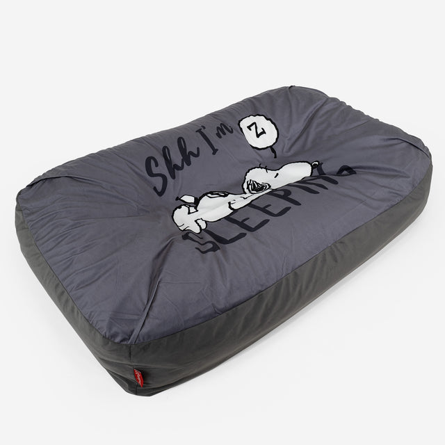 Charlie Brown y Snoopy Cama Encorvada para Perros XL - Siesta 01