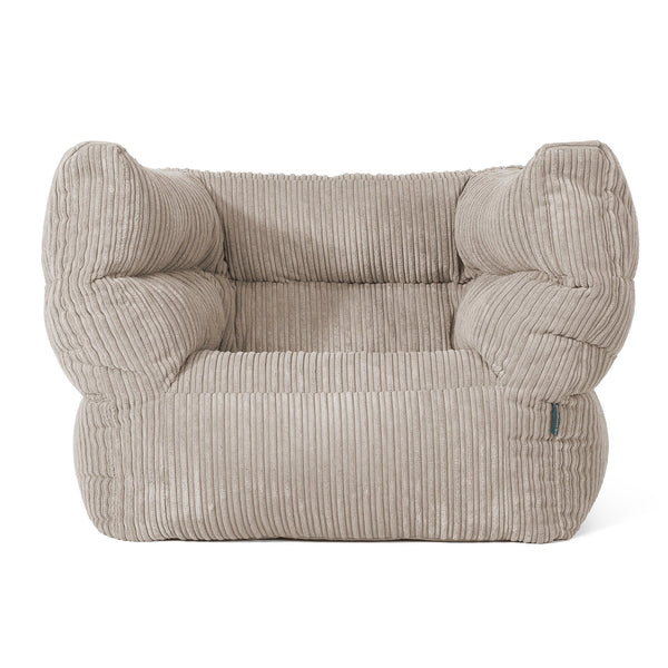 Louis Puff Sillón - Pana Clásica Visón 01