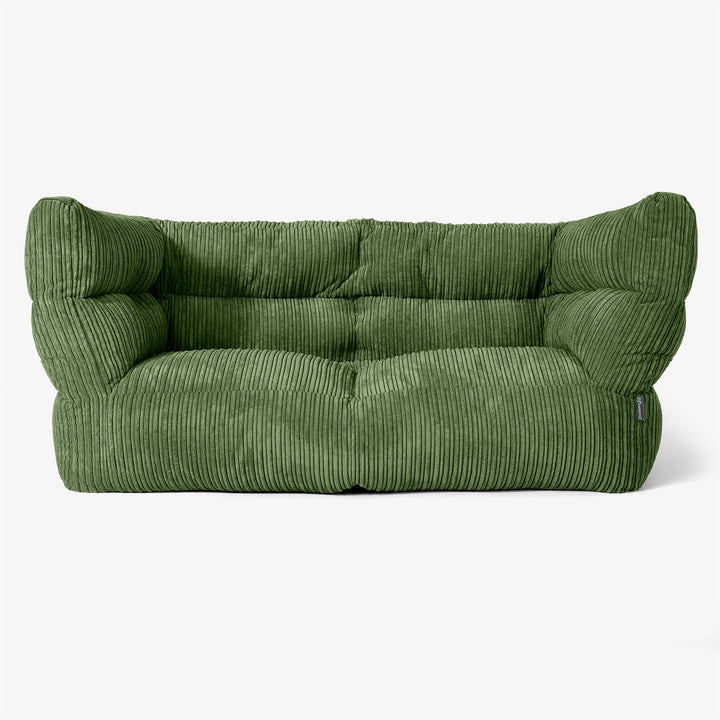 Albert Puf Sofá 2 plazas 2.0 - Pana Clásica Bosque Verde 01