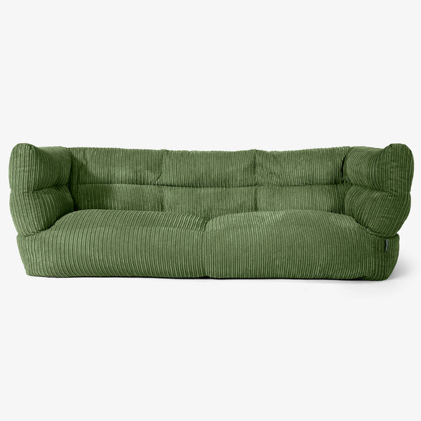 Albert Puf Sofá 3 plazas 2.0 - Pana Clásica Bosque Verde 01