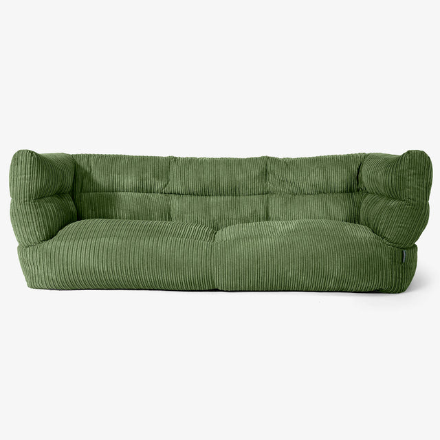 Albert Puf Sofá 3 plazas 2.0 - Pana Clásica Bosque Verde 01