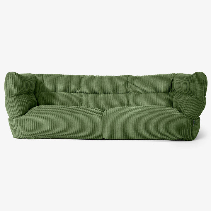 Albert Puf Sofá 3 plazas 2.0 - Pana Clásica Bosque Verde 01