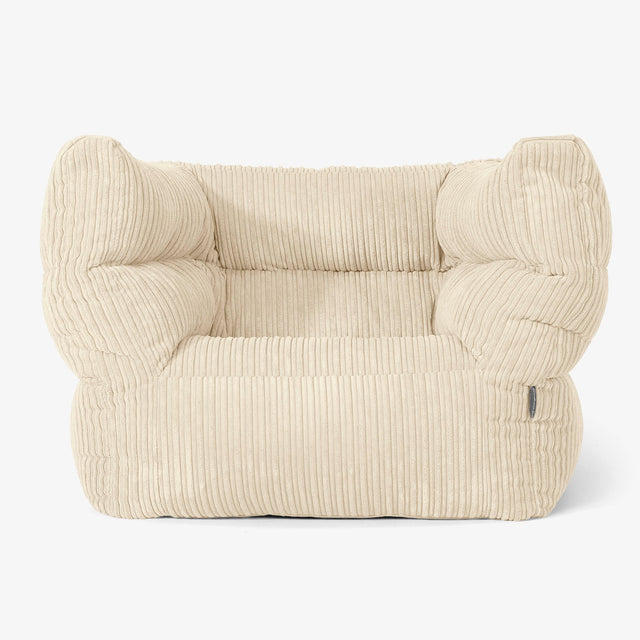 Albert Puff Sillón 2.0 - Pana Clásica Crema 01