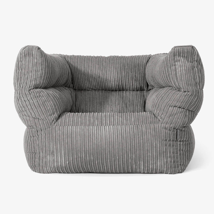 Albert Puff Sillón 2.0 - Pana Clásica Grafito 01