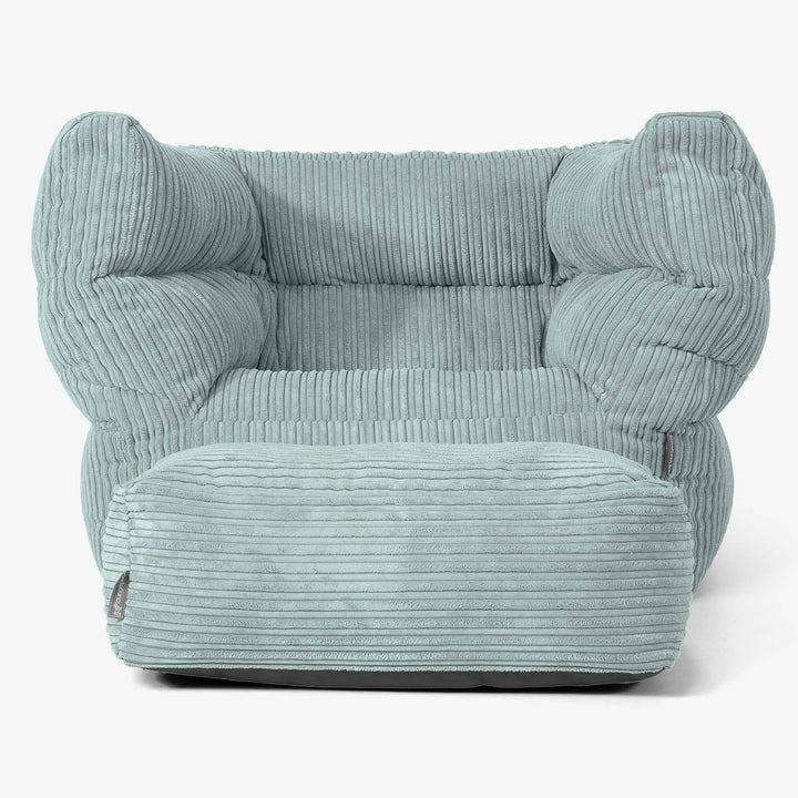 Albert Puff Sillón 2.0 - Pana Clásica Menta 02