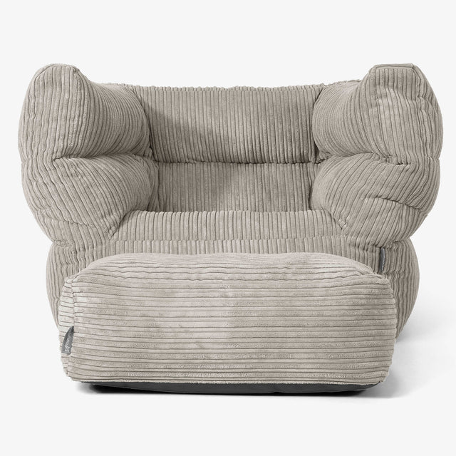 Albert Puff Sillón 2.0 - Pana Clásica Visón