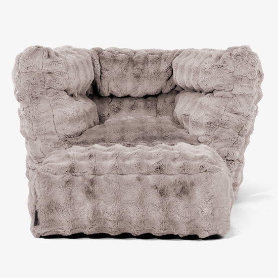 Albert Puff Sillón 2.0 - Piel Sintética de Burbuja Vison 02