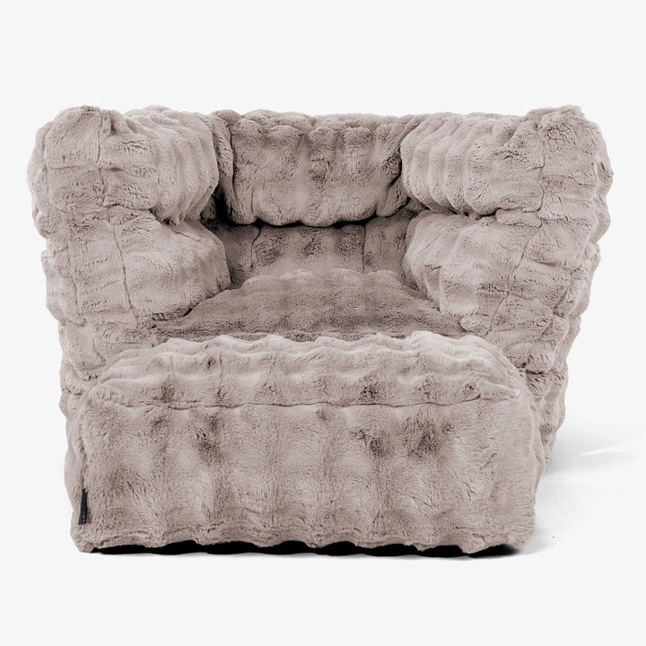 Albert Puff Sillón 2.0 - Piel Sintética de Burbuja Vison 02