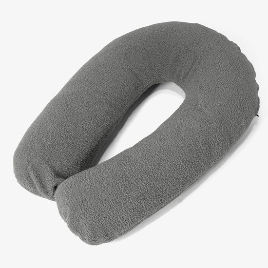 Almohada Abrazo - Boucle Gris 01