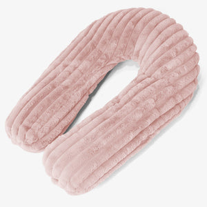 Almohada Abrazo - Pana de Felpa Ultra Rosa Empolvado