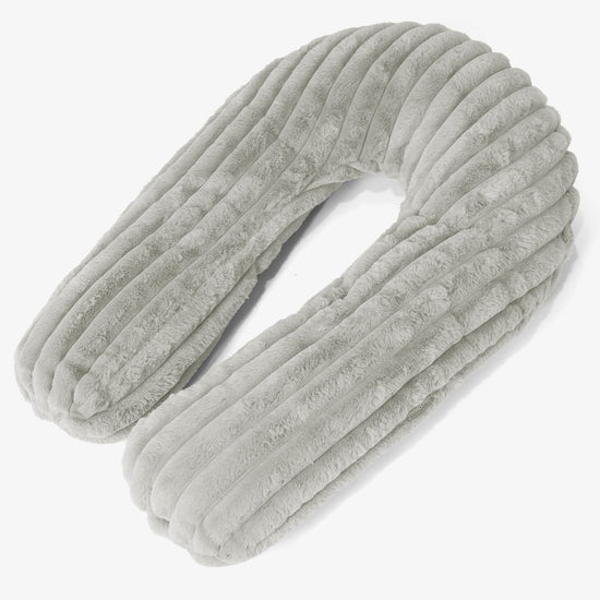 Almohada Abrazo - Pana de Felpa Ultra Verde Salvia 01