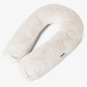 Almohada Abrazo - Piel de Conejo Sintética Blanco